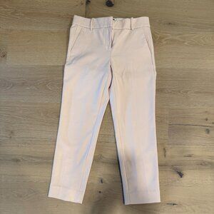 J.Crew Cameron slim cropped pant in four-season stretch Size 4 Blush Pink